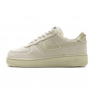 Stussy x Nike Air Force 1 Low 'Fossil Stone' CZ9084-200