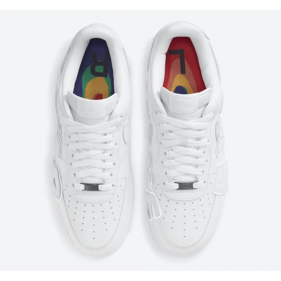 CACTUS PLANT FLEA MARKET X AIR FORCE 1 LOW PREMIUM 'WHITE' DD7050-100 CACTUS PLANT FLEA MARKET X AIR FORCE 1 LOW PREMIUM 'WHITE' DD7050-100