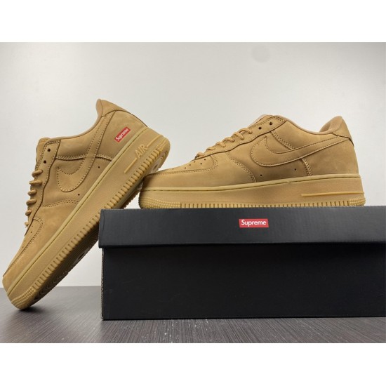 SUPREME X NIKE AIR FORCE 1 LOW SP 'WHEAT' DN1555-200