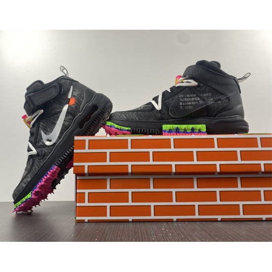 Off-White x Nike Air Force 1 Mid black 2022 DO6290-001 Off-White x Nike Air Force 1 Mid black 2022 DO6290-001