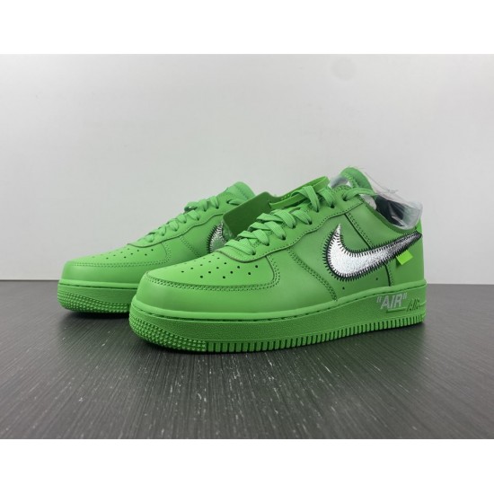 OFF-WHITE X AIR FORCE 1 LOW 'LIGHT GREEN SPARK' 2022 DX1419-300