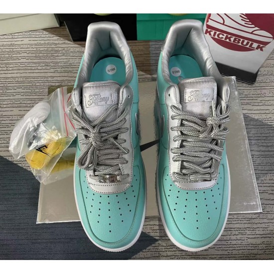TIFFANY & CO. X AIR FORCE 1 LOW Blue Silver 2023 DZ1382-003 TIFFANY & CO. X AIR FORCE 1 LOW Blue Silver 2023 DZ1382-003