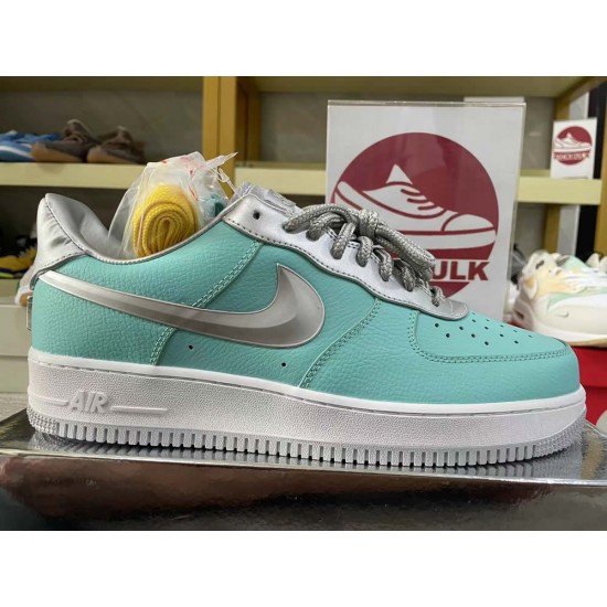 TIFFANY & CO. X AIR FORCE 1 LOW Blue Silver 2023 DZ1382-003 TIFFANY & CO. X AIR FORCE 1 LOW Blue Silver 2023 DZ1382-003