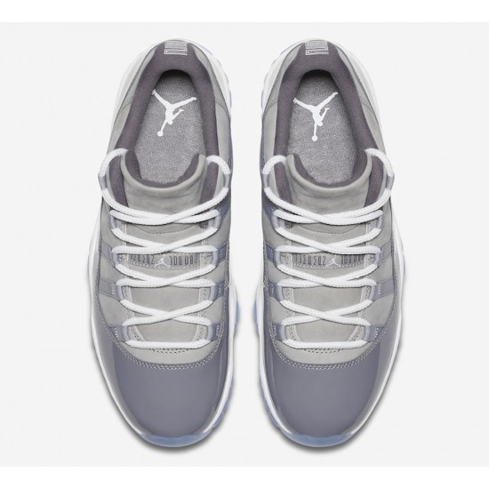 AIR JORDAN 11 RETRO LOW 'COOL GREY' 2018 528895-003 AIR JORDAN 11 RETRO LOW 'COOL GREY' 2018 528895-003