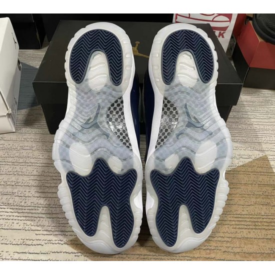 AIR JORDAN 11 RETRO LOW 'GEORGETOWN' 2015 528895-007 AIR JORDAN 11 RETRO LOW 'GEORGETOWN' 2015 528895-007