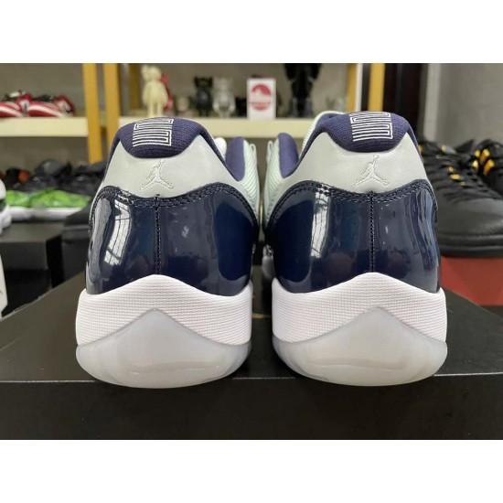AIR JORDAN 11 RETRO LOW 'GEORGETOWN' 2015 528895-007 AIR JORDAN 11 RETRO LOW 'GEORGETOWN' 2015 528895-007