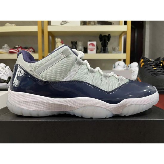AIR JORDAN 11 RETRO LOW 'GEORGETOWN' 2015 528895-007 AIR JORDAN 11 RETRO LOW 'GEORGETOWN' 2015 528895-007