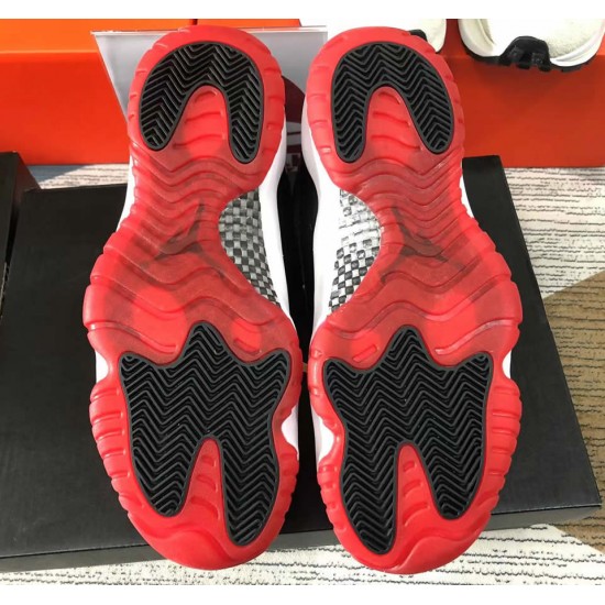 AIR JORDAN 11 RETRO LOW 'BRED' 528895-012 AIR JORDAN 11 RETRO LOW 'BRED' 528895-012
