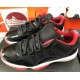 AIR JORDAN 11 RETRO LOW 'BRED' 528895-012 AIR JORDAN 11 RETRO LOW 'BRED' 528895-012