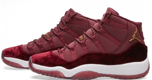 air jordan 11 heiress velvet