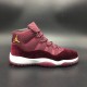NIKE AIR JORDAN 11 RETRO GS HEIRESS VELVET 852625-650 NIKE AIR JORDAN 11 RETRO GS HEIRESS VELVET 852625-650