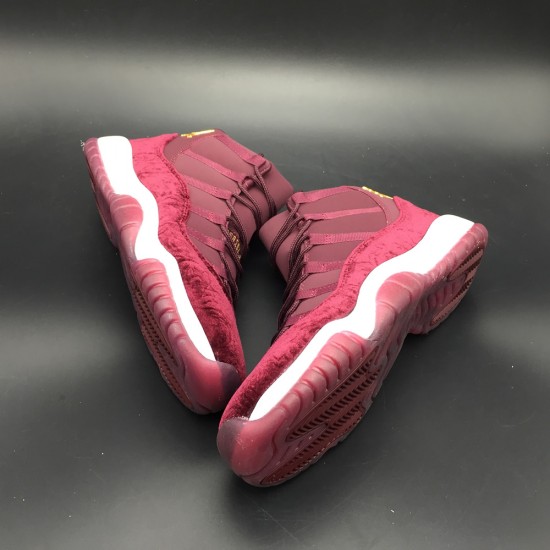 NIKE AIR JORDAN 11 RETRO GS HEIRESS VELVET 852625-650 NIKE AIR JORDAN 11 RETRO GS HEIRESS VELVET 852625-650