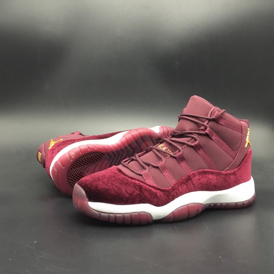 NIKE AIR JORDAN 11 RETRO GS HEIRESS VELVET 852625-650 NIKE AIR JORDAN 11 RETRO GS HEIRESS VELVET 852625-650