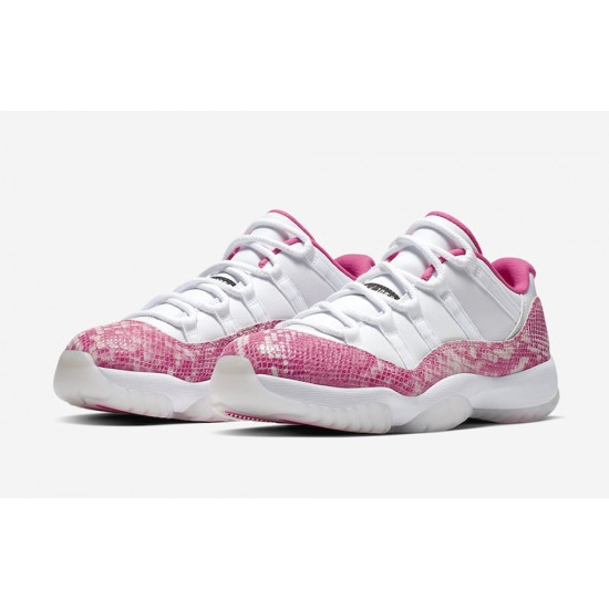 AIR JORDAN 11 RETRO LOW 'PINK SNAKESKIN' WMNS 2019 AH7860-106 AIR JORDAN 11 RETRO LOW 'PINK SNAKESKIN' WMNS 2019 AH7860-106