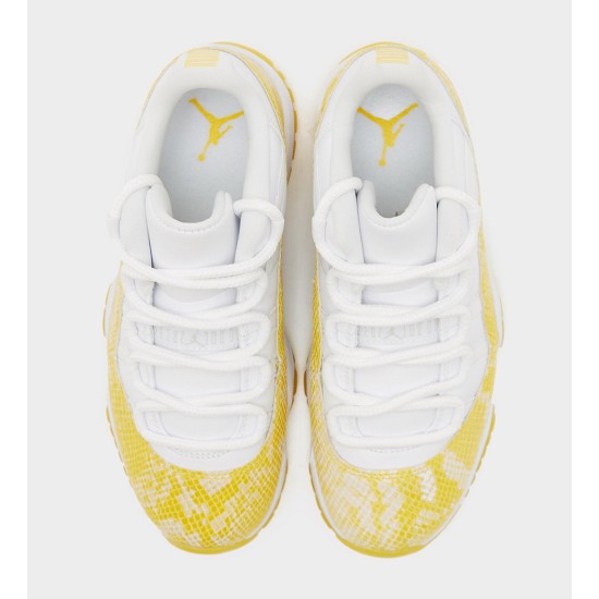 AIR JORDAN 11 LOW 'YELLOW SNAKESKIN' WMNS 2023 AH7860-107 AIR JORDAN 11 LOW 'YELLOW SNAKESKIN' WMNS 2023 AH7860-107