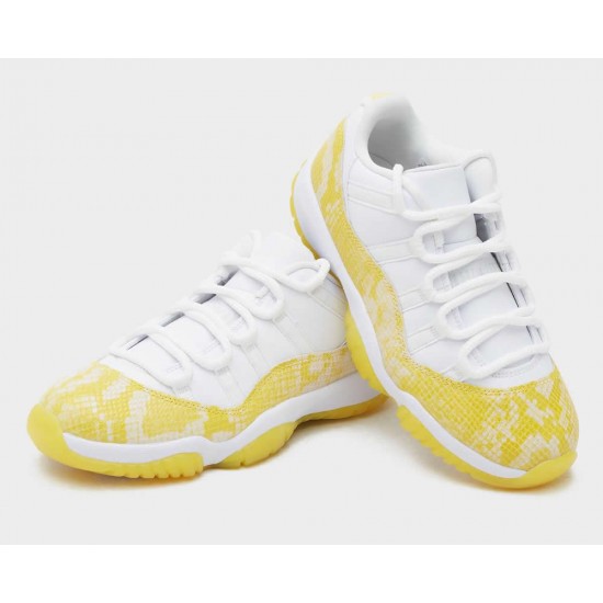 AIR JORDAN 11 LOW 'YELLOW SNAKESKIN' WMNS 2023 AH7860-107 AIR JORDAN 11 LOW 'YELLOW SNAKESKIN' WMNS 2023 AH7860-107