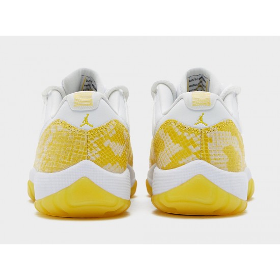 AIR JORDAN 11 LOW 'YELLOW SNAKESKIN' WMNS 2023 AH7860-107 AIR JORDAN 11 LOW 'YELLOW SNAKESKIN' WMNS 2023 AH7860-107