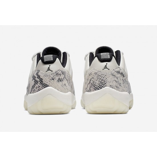 AIR JORDAN 11 RETRO LOW 'LIGHT BONE SNAKESKIN' CD6846-002 AIR JORDAN 11 RETRO LOW 'LIGHT BONE SNAKESKIN' CD6846-002