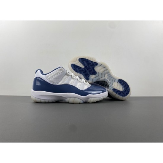 AIR JORDAN 11 RETRO LOW 'MIDNIGHT NAVY' 2024 FV5104-104 AIR JORDAN 11 RETRO LOW 'MIDNIGHT NAVY' 2024 FV5104-104