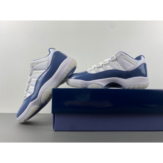 AIR JORDAN 11 RETRO LOW 'MIDNIGHT NAVY' 2024 FV5104-104