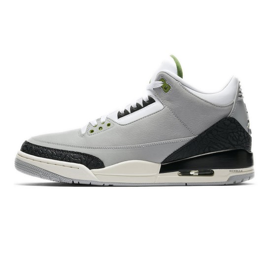 NIKE AIR JORDAN 3 RETRO CHLOROPHYLL 136064-006 NIKE AIR JORDAN 3 RETRO CHLOROPHYLL 136064-006