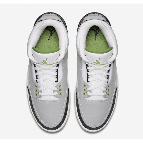 NIKE AIR JORDAN 3 RETRO CHLOROPHYLL 136064-006 NIKE AIR JORDAN 3 RETRO CHLOROPHYLL 136064-006