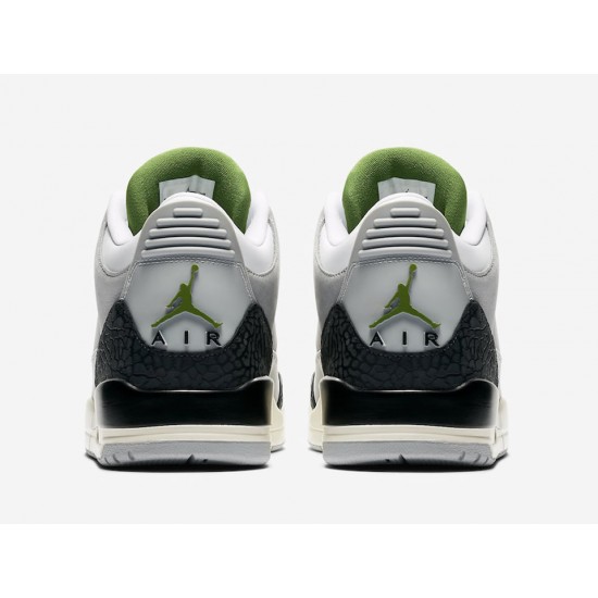 NIKE AIR JORDAN 3 RETRO CHLOROPHYLL 136064-006 NIKE AIR JORDAN 3 RETRO CHLOROPHYLL 136064-006