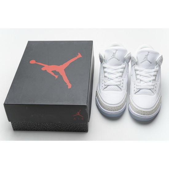 Nike Air Jordan 3 Retro Pure White 136064-111 Nike Air Jordan 3 Retro Pure White 136064-111