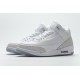 Nike Air Jordan 3 Retro Pure White 136064-111 Nike Air Jordan 3 Retro Pure White 136064-111