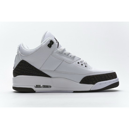 Nike AIR JORDAN 3 "MOCHA" 2018 WHITE/CHROME/DARK/BROWN 136064-122 for sale Nike AIR JORDAN 3 "MOCHA" 2018 WHITE/CHROME/DARK/BROWN 136064-122 for sale