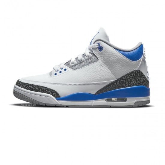AIR JORDAN 3 RETRO GS 'RACER BLUE' 398614-145 AIR JORDAN 3 RETRO GS 'RACER BLUE' 398614-145