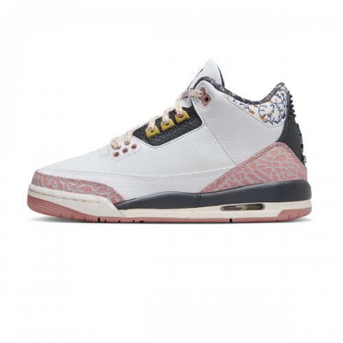 AIR JORDAN 3 GS 'Brown FLORAL' 2024 441140-100