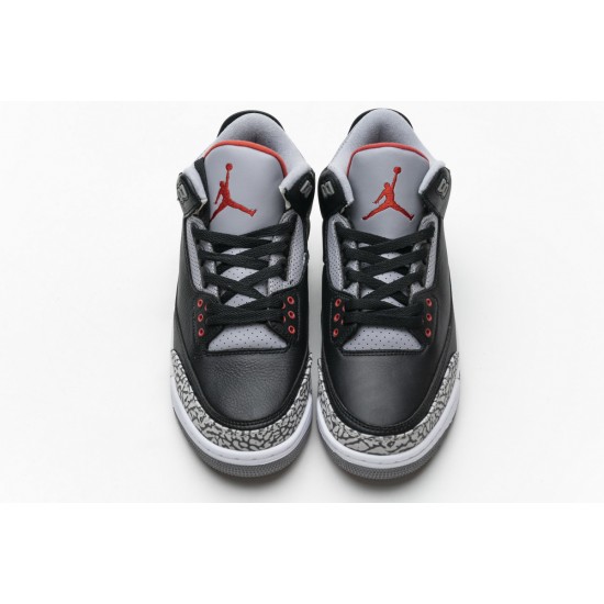 AIR JORDAN 3 'BLACK CEMENT' 2018 854262-001