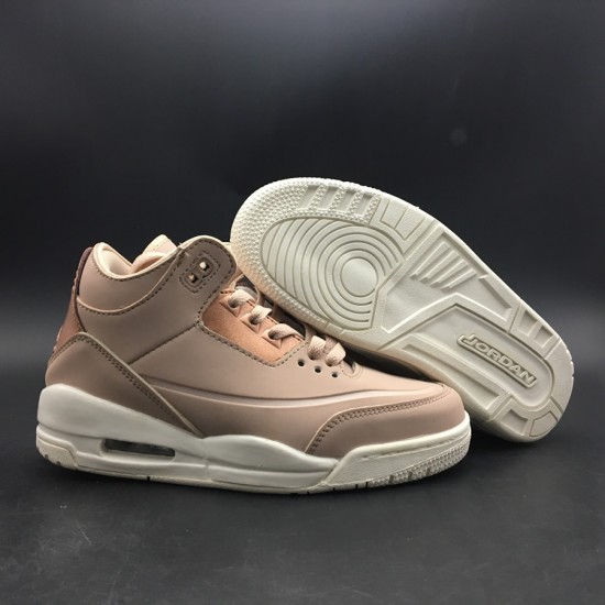 Nike AIR JORDAN 3 "PARTICLE BEIGE" SE ROSE GOLD WOMENS GS SIZE AH7859-205 Nike AIR JORDAN 3 "PARTICLE BEIGE" SE ROSE GOLD WOMENS GS SIZE AH7859-205