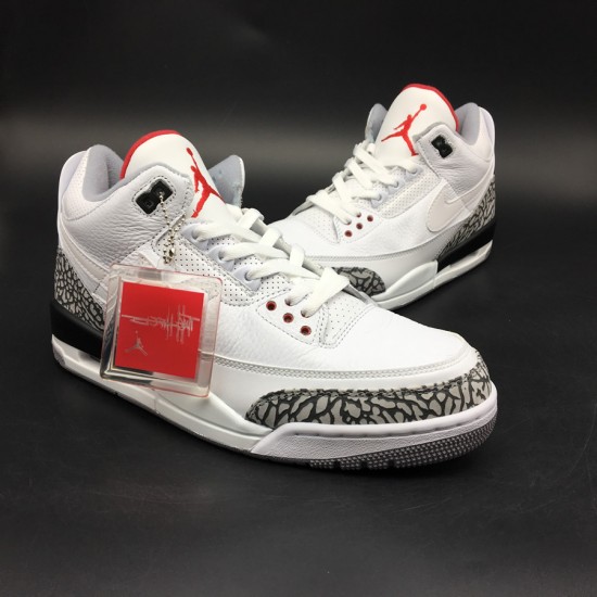 Nike AIR JORDAN 3 JTH TINKER WHITE CEMENT AV6683-160 Nike AIR JORDAN 3 JTH TINKER WHITE CEMENT AV6683-160