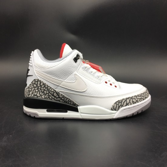 Nike AIR JORDAN 3 JTH TINKER WHITE CEMENT AV6683-160 Nike AIR JORDAN 3 JTH TINKER WHITE CEMENT AV6683-160