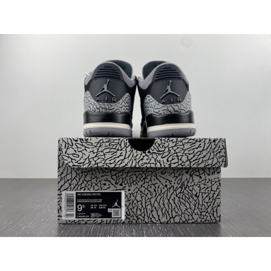 AIR JORDAN 3 RETRO 'OFF NOIR' WMNS 2023 CK9246-001 AIR JORDAN 3 RETRO 'OFF NOIR' WMNS 2023 CK9246-001