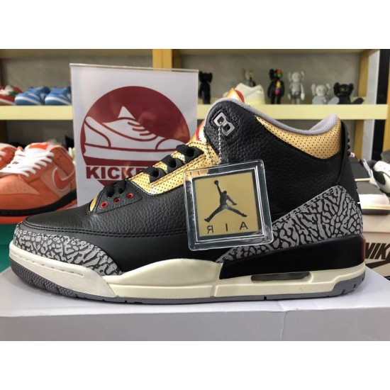 AIR JORDAN 3 RETRO 'BLACK GOLD' WMNS 2022 CK9246-067 AIR JORDAN 3 RETRO 'BLACK GOLD' WMNS 2022 CK9246-067