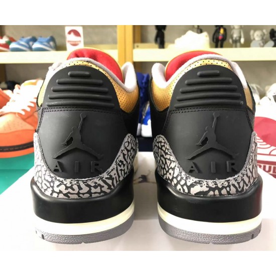 AIR JORDAN 3 RETRO 'BLACK GOLD' WMNS 2022 CK9246-067 AIR JORDAN 3 RETRO 'BLACK GOLD' WMNS 2022 CK9246-067