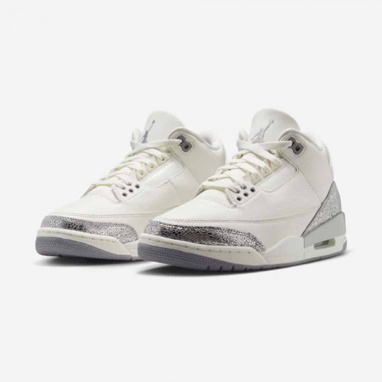 Air Jordan 3 Retro 'Sail Cement Grey' Wmns 2025 CK9246-100 Air Jordan 3 Retro 'Sail Cement Grey' Wmns 2025 CK9246-100