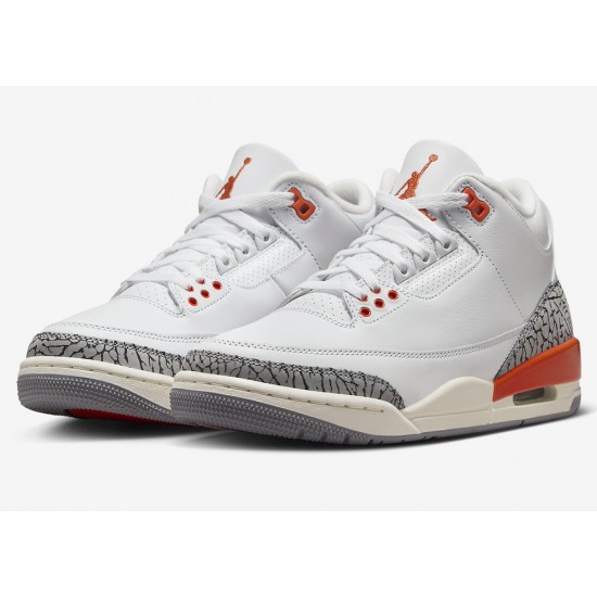 AIR JORDAN 3 RETRO 'GEORGIA PEACH' WMNS 2024 CK9246-121 AIR JORDAN 3 RETRO 'GEORGIA PEACH' WMNS 2024 CK9246-121