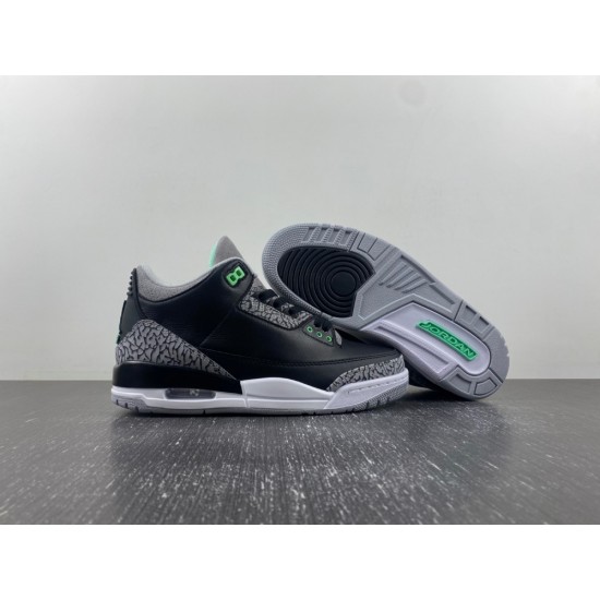 AIR JORDAN 3 RETRO 'GREEN GLOW' 2024 CT8532-031