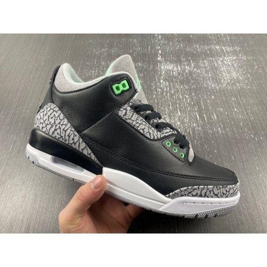 AIR JORDAN 3 RETRO 'GREEN GLOW' 2024 CT8532-031 AIR JORDAN 3 RETRO 'GREEN GLOW' 2024 CT8532-031