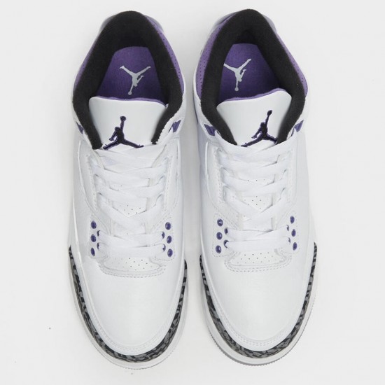 AIR JORDAN 3 RETRO 'DARK IRIS' 2022 CT8532-105 AIR JORDAN 3 RETRO 'DARK IRIS' 2022 CT8532-105