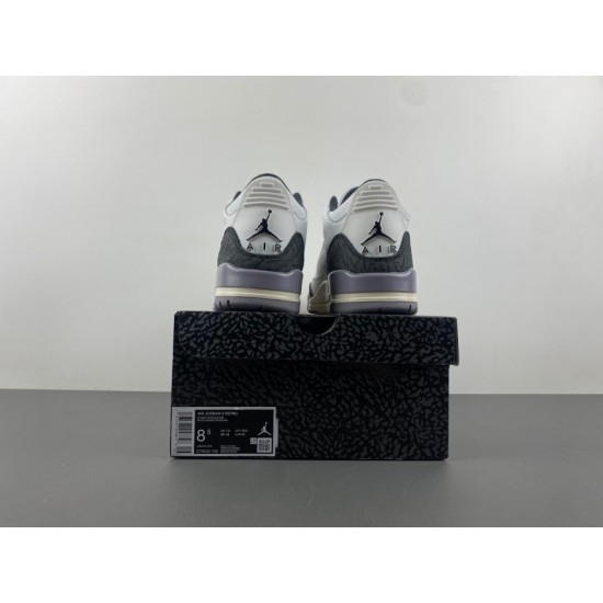 AIR JORDAN 3 RETRO 'CEMENT GREY' 2024 CT8532-106 AIR JORDAN 3 RETRO 'CEMENT GREY' 2024 CT8532-106