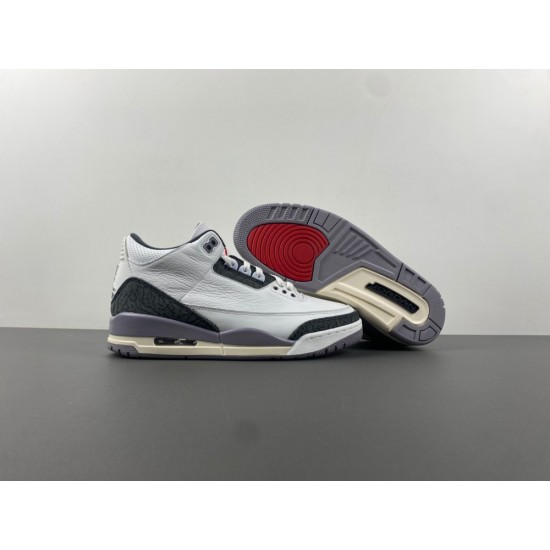 AIR JORDAN 3 RETRO 'CEMENT GREY' 2024 CT8532-106 AIR JORDAN 3 RETRO 'CEMENT GREY' 2024 CT8532-106