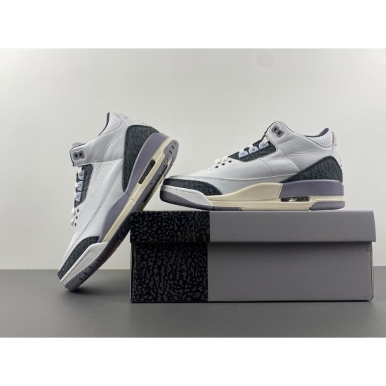 AIR JORDAN 3 RETRO 'CEMENT GREY' 2024 CT8532-106 AIR JORDAN 3 RETRO 'CEMENT GREY' 2024 CT8532-106