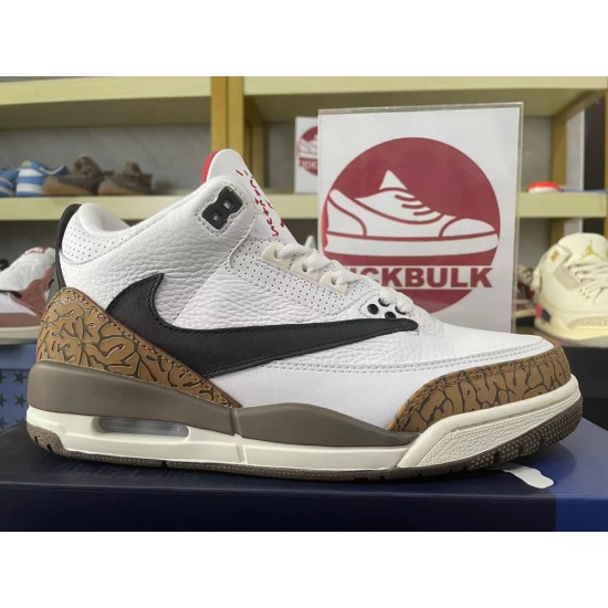 Travis Scott x Air Jordan 3 Tan Brown 2023 CT8532-120