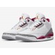 AIR JORDAN 3 RETRO 'CARDINAL RED' 2022 CT8532-126 AIR JORDAN 3 RETRO 'CARDINAL RED' 2022 CT8532-126