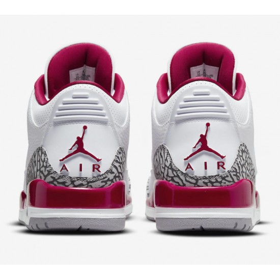 AIR JORDAN 3 RETRO 'CARDINAL RED' 2022 CT8532-126 AIR JORDAN 3 RETRO 'CARDINAL RED' 2022 CT8532-126